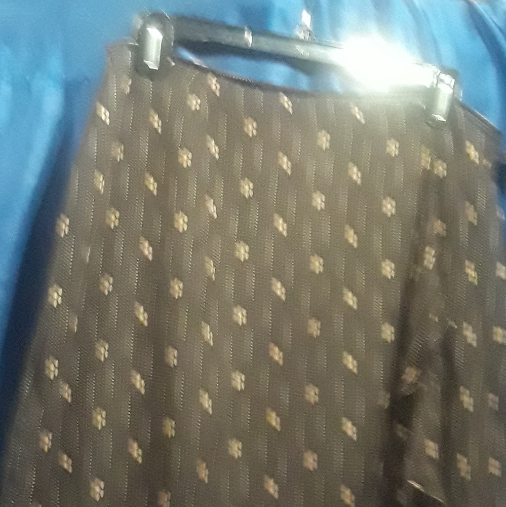 Richard Malcolm silk Faux  wrap  skirt